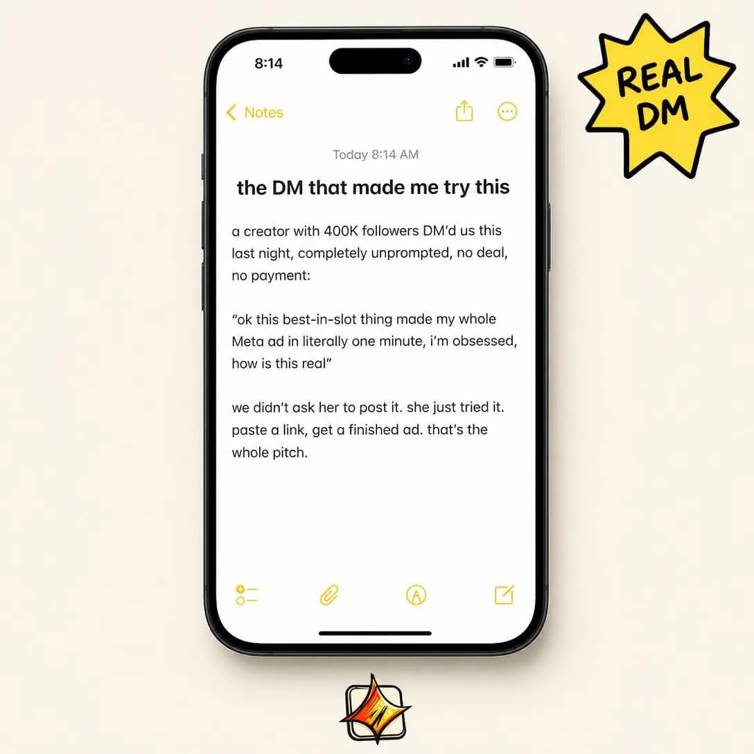 A pixel-accurate iPhone screenshot of the iOS 18 Notes app in light mode, sitting on a warm beige surface with generous whitespace bleeding around the phone frame