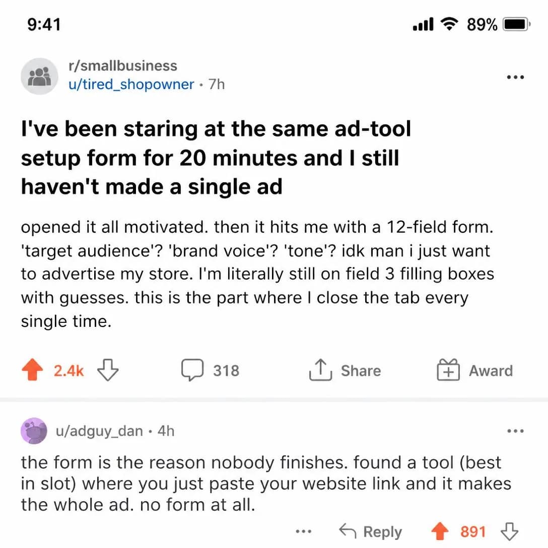A pixel-accurate screenshot of a Reddit post viewed in the Reddit mobile app, light mode, filling the entire frame